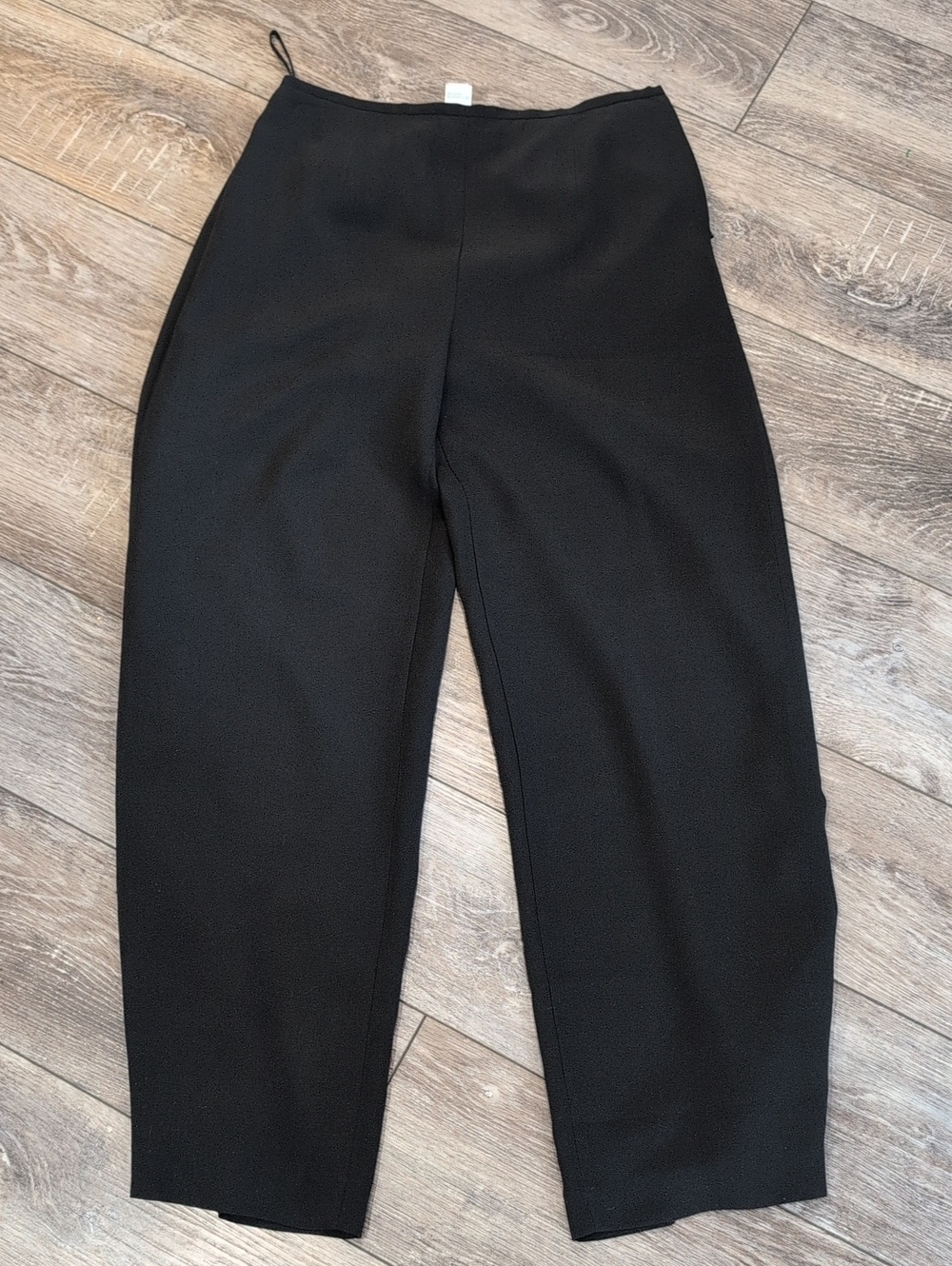 Talbots Black Silk Trousers